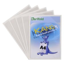 Tarifold Kang Easy Load - samolepic kapsa, A4, permanentn, transparentn, 5 ks