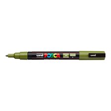 Posca popisova PC-3M, 0,9 - 1,3 mm, khaki zelen (7)