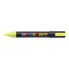 Posca popisova PC-5M, 1,8 - 2,5 mm, fluo lut (F2)