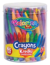 Colorino voskovky Big Pack, mix barev - 64 ks