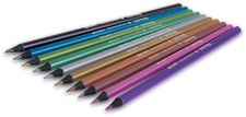 Colorino pastelky kulat metalick, 10 barev