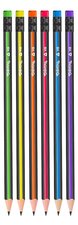 Colorino tuka Stripes, trojhrann, s pry, mix barev - 48 ks