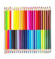 Colorino pastelky trojhrann, oboustrann, 48 barev