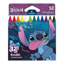 Colorino voskovky - Stitch, kulat, 12 barev