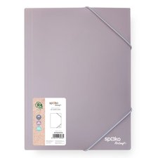 Spoko ReLeaf spisov desky s gumikou, A4, PP, SoftTouch, fialov