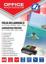 Office Products laminovac kapsy, A6, 111 x 154 mm, 2 x 80 m, leskl