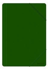 Office Products spisov desky s gumikou, A4, PP, 500 m, zelen