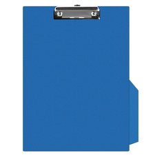 DONAU psac podloka s klipem, A4, PVC, modr