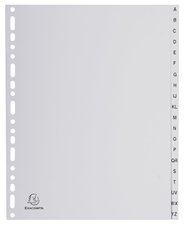 Exacompta rozliova abecedn A-Z, A4 maxi, PP, ed