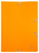 Exacompta spisov desky s gumikou, Opak, A4 maxi, PP, lut