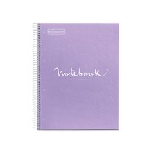 Miquelrius poznmkov blok Emotions NB-1, A4, 90 g, karton, 80 list, teky, lev