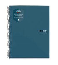 Miquelrius poznmkov blok Antiviral, A5, 90 g, karton, 80 list, linka, ocean