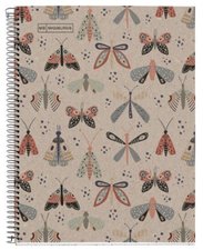Miquelrius poznmkov blok ECO Butterfly NB-1, A5, 80 g, karton, 80 list, linka