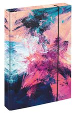 BAAGL Desky na koln seity A4 Jumbo Abstract