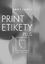 Print etikety  210 x 297 mm , bílé samolepící, 100listů