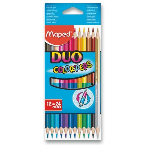 Oboustrann pastelky Maped Color Peps Duo