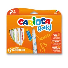 Dtsk fixy Carioca Super Baby - 12 barev
